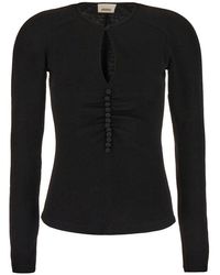Isabel Marant - Viscose Blend Top - Lyst