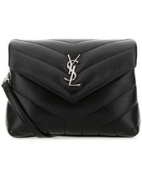 Saint Laurent - Mini Loulou Matelassé Leather Crossbody Bag - Lyst