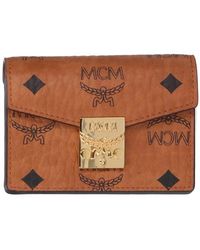 mcm clutch wallet