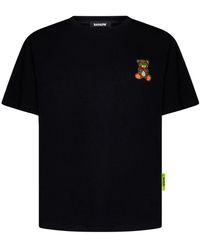 Barrow - Teddy Bear Printed Crewneck T-shirt - Lyst