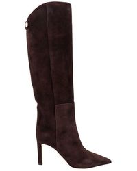 Jimmy Choo - Alizze 85 Pointed-Toe Boots - Lyst