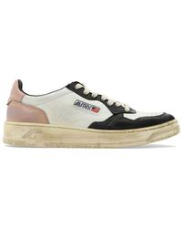Autry - Super Vintage Medialist Laced Sneakers - Lyst