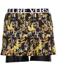 Versace - Patterned Skirt-shorts - Lyst