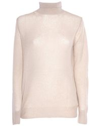 Ballantyne - Roll-Neck Knitted Jumper - Lyst