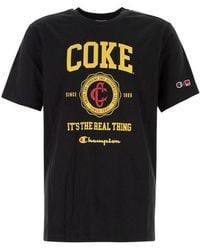 Champion - Crewneck T-Shirt - Lyst
