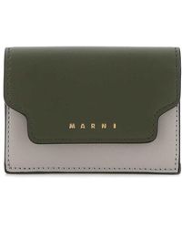 Marni - Logo Print Colour-block Wallet - Lyst