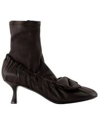 Acne Studios - Bow Detailed Ankle Boots - Lyst
