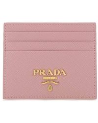 prada womens card holder