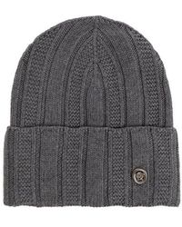 Versace - Wool Beanie, - Lyst