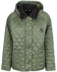 Barbour - Tobymory Hooded Quilted Jacket - Lyst