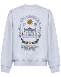 CASABLANCA - Cotton Sweatshirt<Br - Lyst