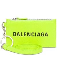 Balenciaga - Cash Keyring Card Case - Lyst