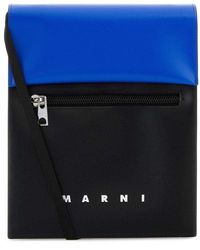 Marni - Two-tone Polyester Crossbody Bag - Lyst
