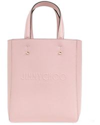 Jimmy Choo - Logo Debossed Tote Bag - Lyst