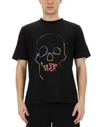PS by Paul Smith - Skull T-Shirt - Lyst