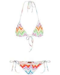 Missoni Chevron Patterned Bikini - Multicolor