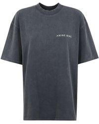 Anine Bing - Kent Graphic Printed T-Shirt - Lyst