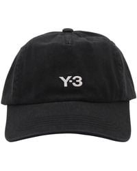 Y-3 - Logo Embroidered Baseball Cap - Lyst