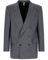sunflower - Double-breasted Long Sleeved Blazer - Lyst