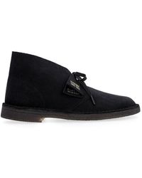 Clarks - Suede Desert Boots - Lyst