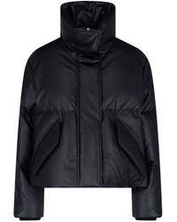 MM6 by Maison Martin Margiela - Cropped Puffer Jacket - Lyst