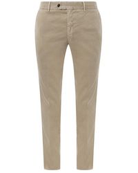 PT Torino - Pressed-crease Elastic Waist Trousers - Lyst
