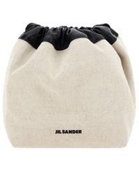 Jil Sander - Dumpling Drawstring Bucket Bag - Lyst