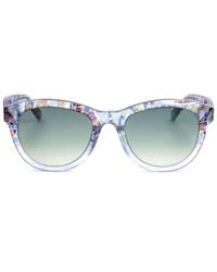 Emilio Pucci - Oval Frame Sunglasses - Lyst