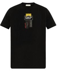 Iceberg - Logo Patch Crewneck T-Shirt - Lyst