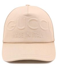Gucci - GG Embossed Baseball Cap - Lyst