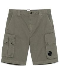 C.P. Company - Lens-Detail Cargo Shorts - Lyst