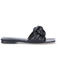 BY FAR - Lima Square-toe Flat Sandals - Lyst