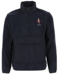 Polo Ralph Lauren - Fleece Jacket With Polo Bear - Lyst