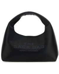 Marc Jacobs - Logo Debossed Mini Top Handle Bag - Lyst