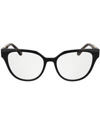 Lacoste - Cat-Eye Frame Glasses - Lyst