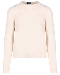 Drumohr - Crew Neck Knit Sweater - Lyst