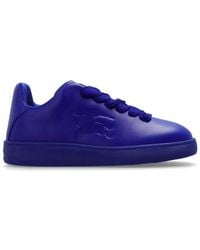 Burberry - Box Ekd Embossed Lace-up Sneakers - Lyst