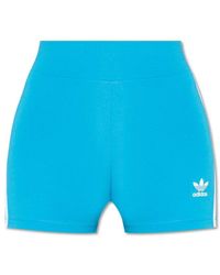 adidas Shorts With Logo - Blue