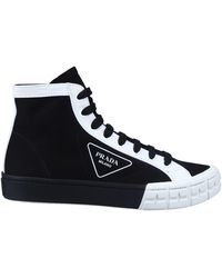 prada high top sneakers