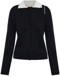 Marni - Cotton Cardigan - Lyst