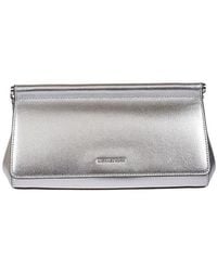MICHAEL Michael Kors - Carmine Medium Metallic Pochette - Lyst