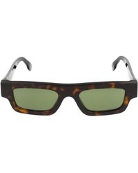 Retrosuperfuture - Rectangular Frame Sunglasses - Lyst