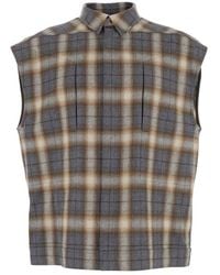 Rick Owens - Hollywood Sleeveless Jumbo Outershirt - Lyst