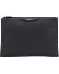 Givenchy Antigona Zipped Pouch - Black