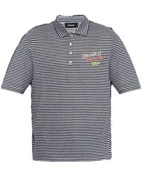 DSquared² - Summer Lovers Loose Fit Polo Shirt - Lyst