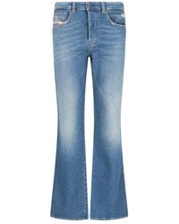 DIESEL - '1998 D-buck 0grdg' Bootcut Jeans - Lyst