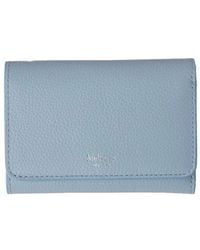 Mulberry - Logo Printed Continental Trifold Wallet - Lyst