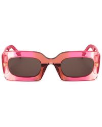Marc Jacobs - Rectangular Frame Sunglasses - Lyst