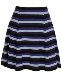 JW Anderson - Striped A-Line Mini Skirt - Lyst