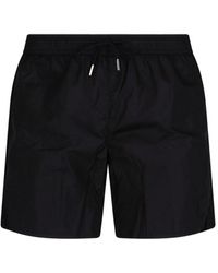 orange moncler swim shorts